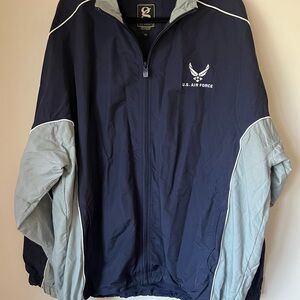 U.S. Air Force vintage Men's Navy Windbreaker Jacket